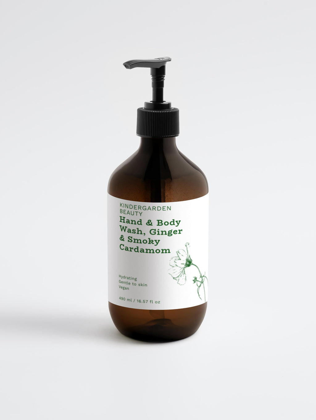 Hand & Body Wash, Ginger & Smoky Cardamom